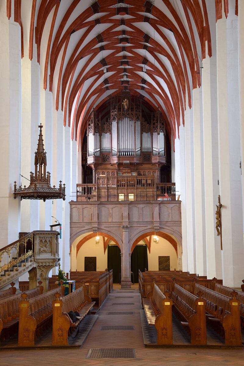 Thomaskirche Orgel auf Westempore