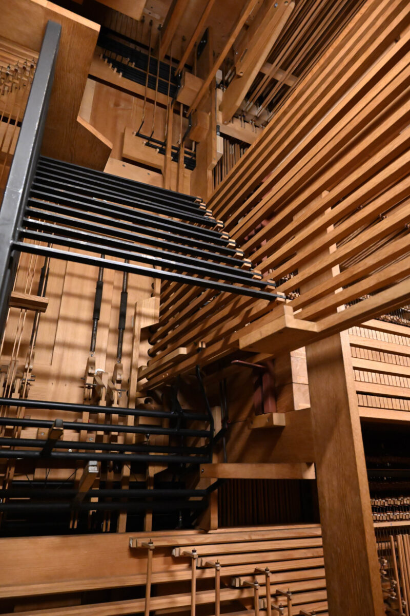 Spiel und Register Mechanik