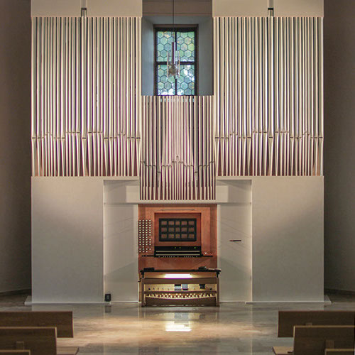 Orgekl in Klangkirche in Frankfurt Enkheim